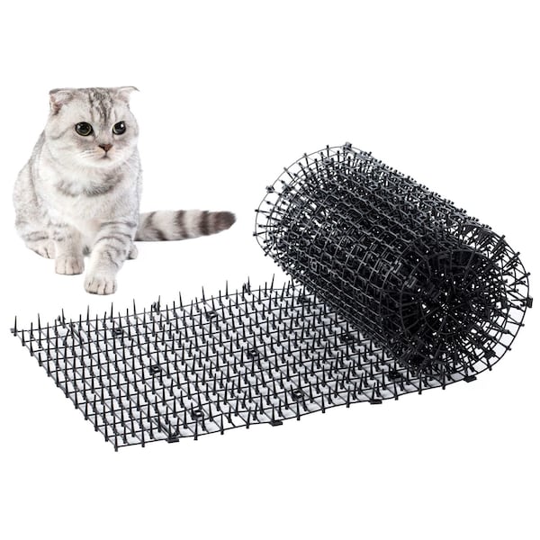 Gardenised Garden Spike Indoor and Outdoor Mat Prickle Strip Digging Stopper QI003860 - main